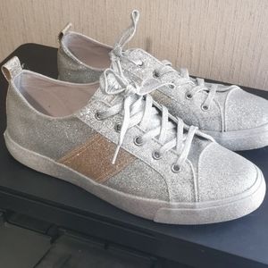 Kendall and Kylie sparkly sneakers